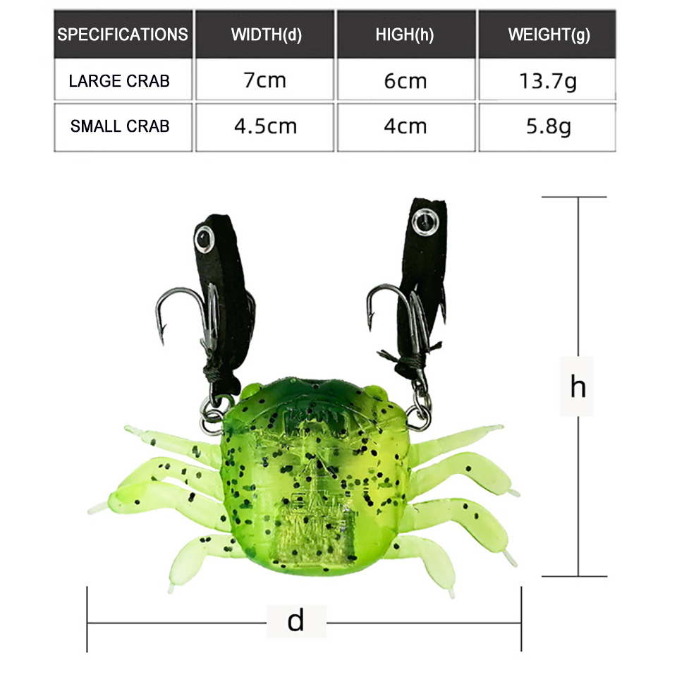 1Pcs 5.8G/13.7G Artificial Sim - Fishing Lure Crankbait recension och pris