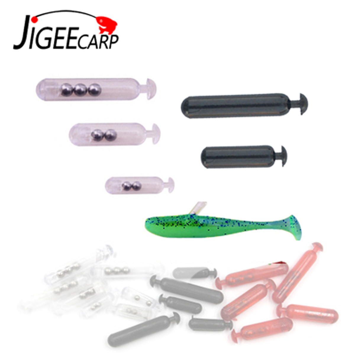20pcs Plastic Fishing Rattles  - Fishing Lure Soft Plastic recension och pris