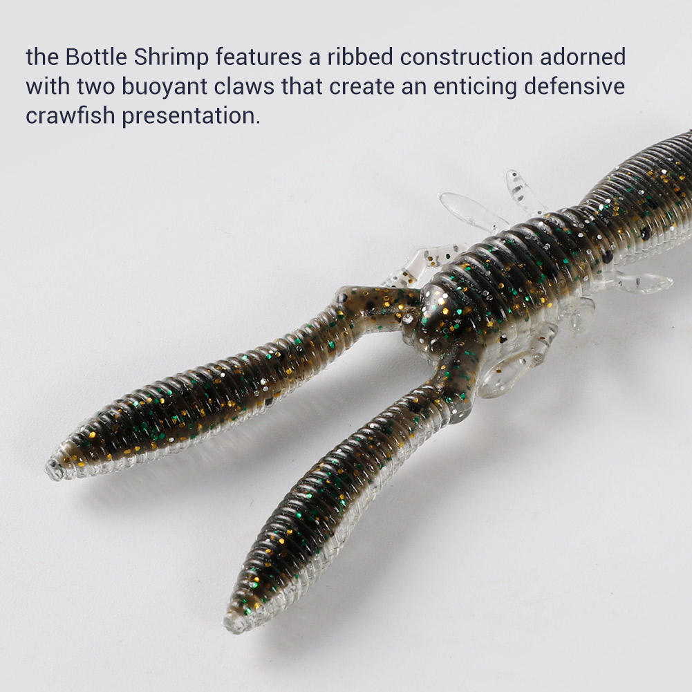 NOEBY Bottle Shrimp Craw 75mm  - Fishing Lure Swimbait recension och pris