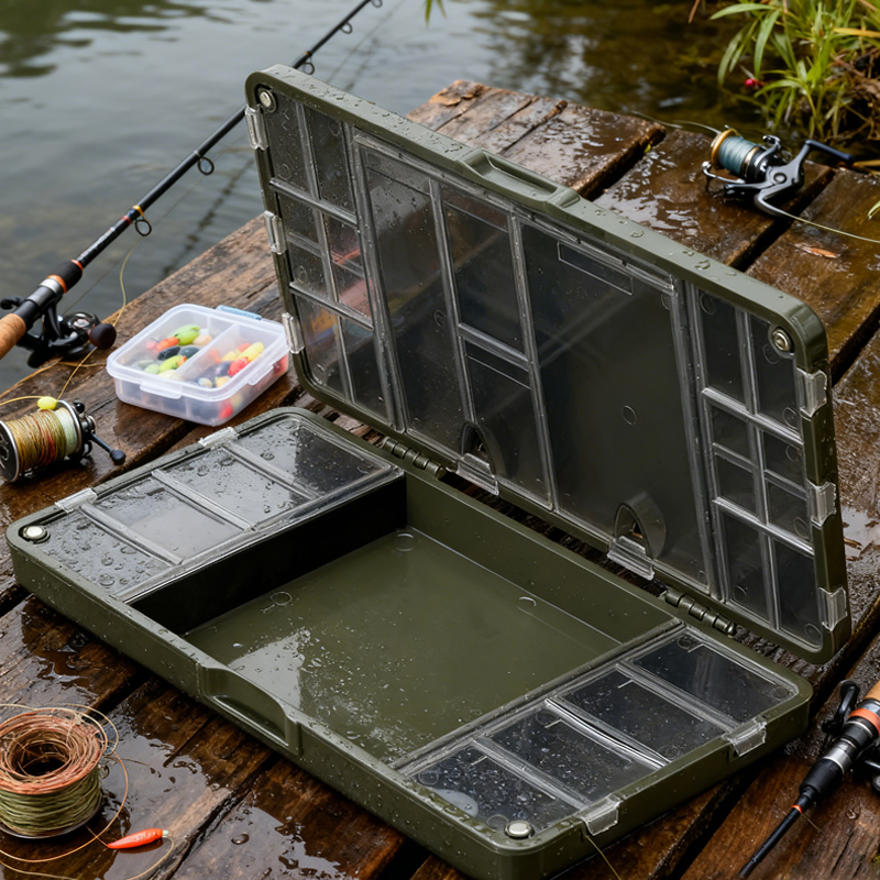 Large Capacity Hard PVC Tackle - Fishing Lure Kit recension och pris