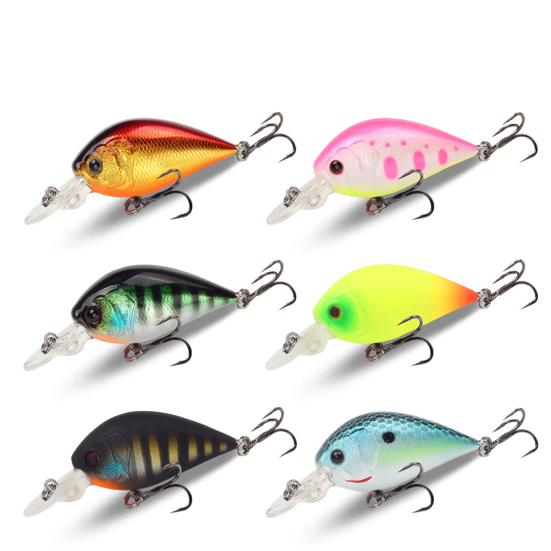 LETOYO  Mini Crankbait Lure Wo - Fishing Lure Topwater recension och pris