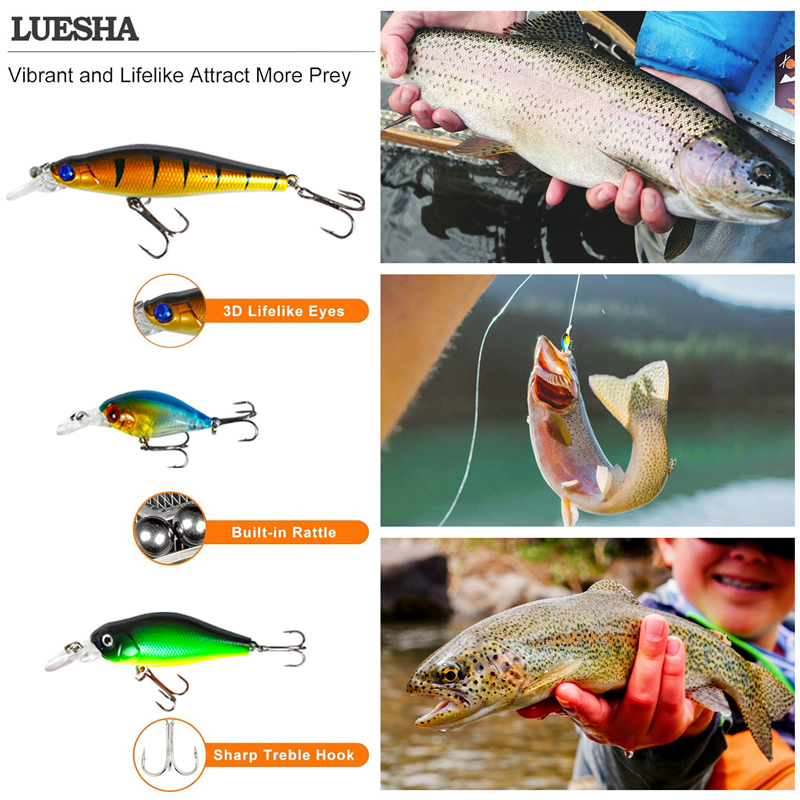 New 120PCS Fishing Lure Set So - Fishing Lure Making Kit recension och pris