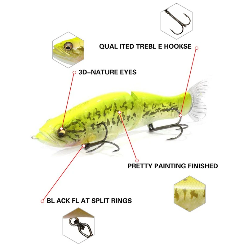 Swimbait Fishing Lure 135mm 31 - Fishing Lure Swimbait recension och pris