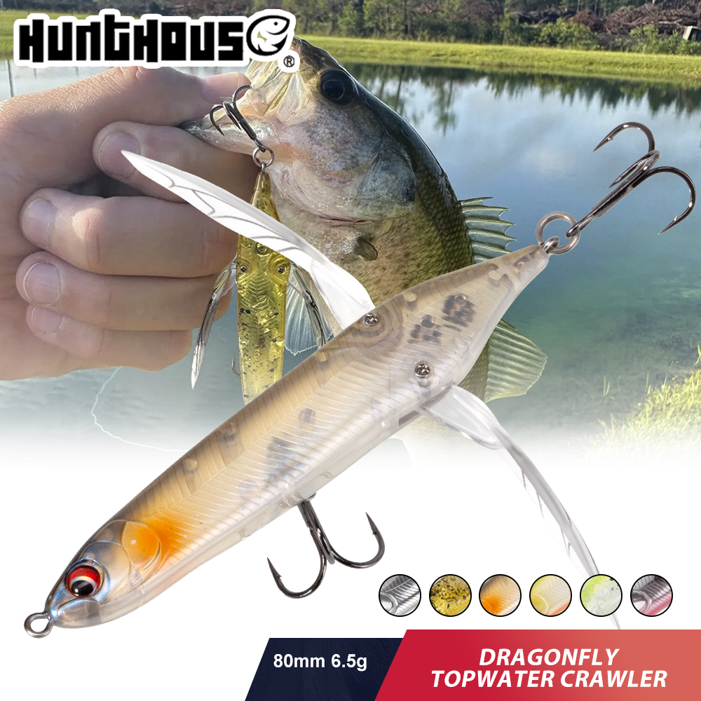 Hunthouse Floating Topwater Dr - Fishing Lure Jerkbait recension och pris