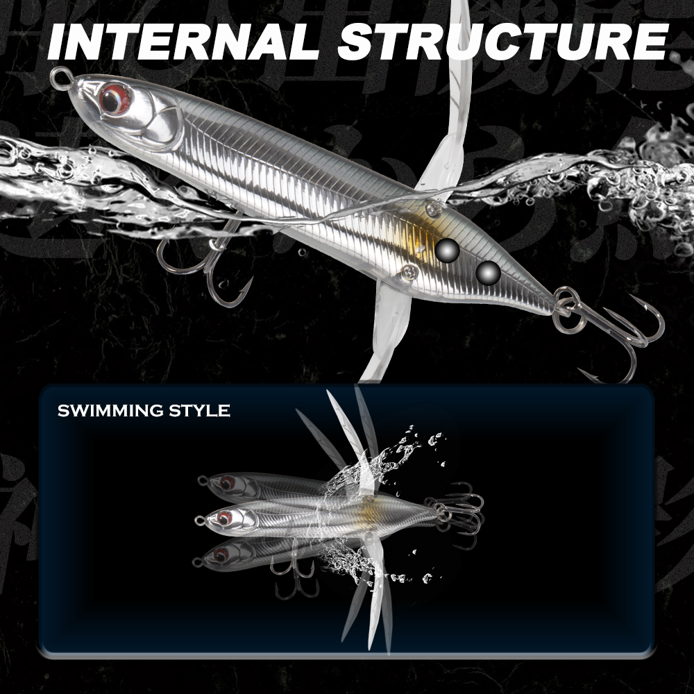 Hunthouse Floating Topwater Dr - Fishing Lure Jerkbait recension och pris