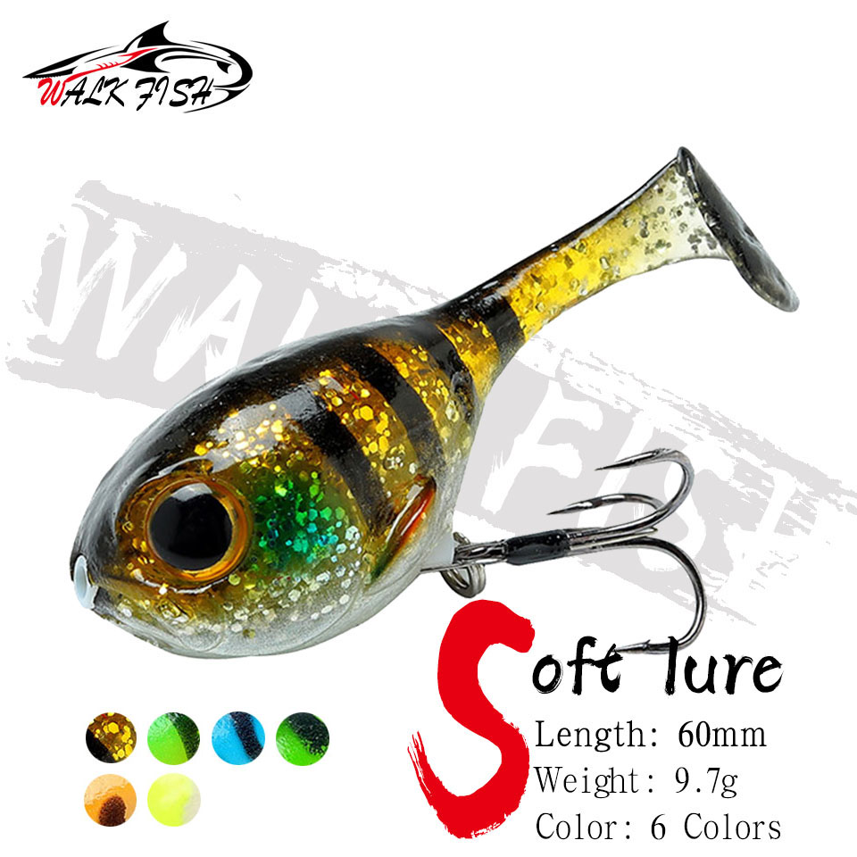 WALK FISH Soft Lure Balloonfis - Fishing Lure Soft Plastic recension och pris