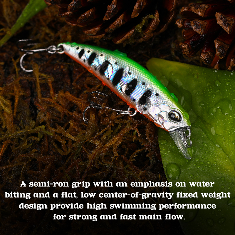 TSURINOYA  Sinking Minnow 60S  - Fishing Lure Jerkbait recension och pris