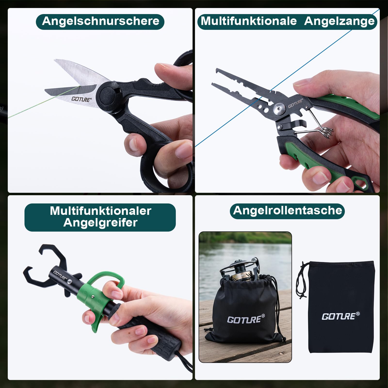 Goture 1.8M-2.7M Carbon Telesc - Fishing Lure Making Kit recension och pris