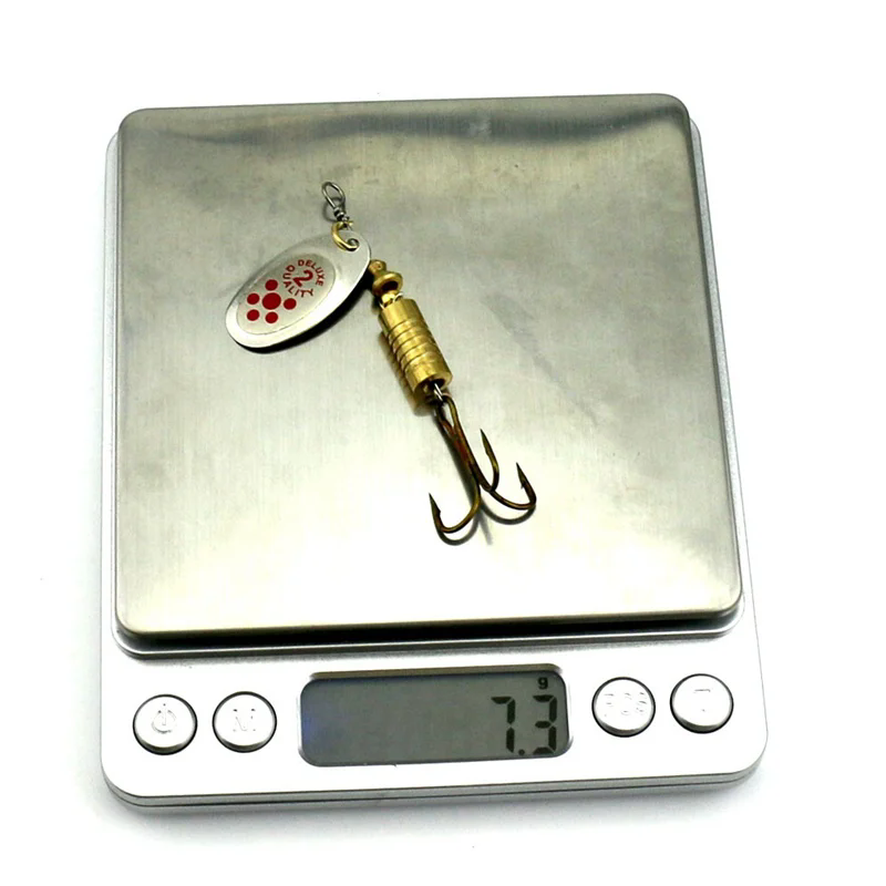 1PCS Metal Plating Spinner Bai - Fishing Lure Swimbait recension och pris