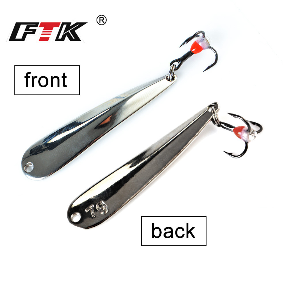 FTK Ice Fishing Lure Metal Gol - Fishing Lure Spinner recension och pris